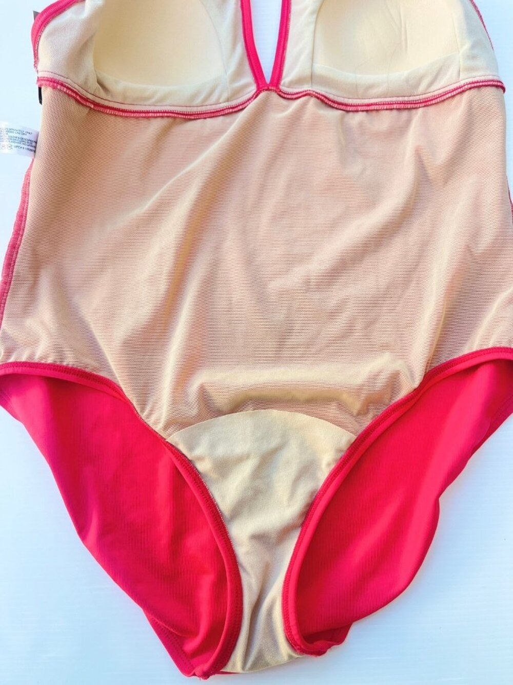 George Coral Halter One Piece Swimsuit XL 16/18 - Picture 3 of 11